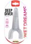 Wet Dreams Deep Diver Tongue Vibrator - Clear